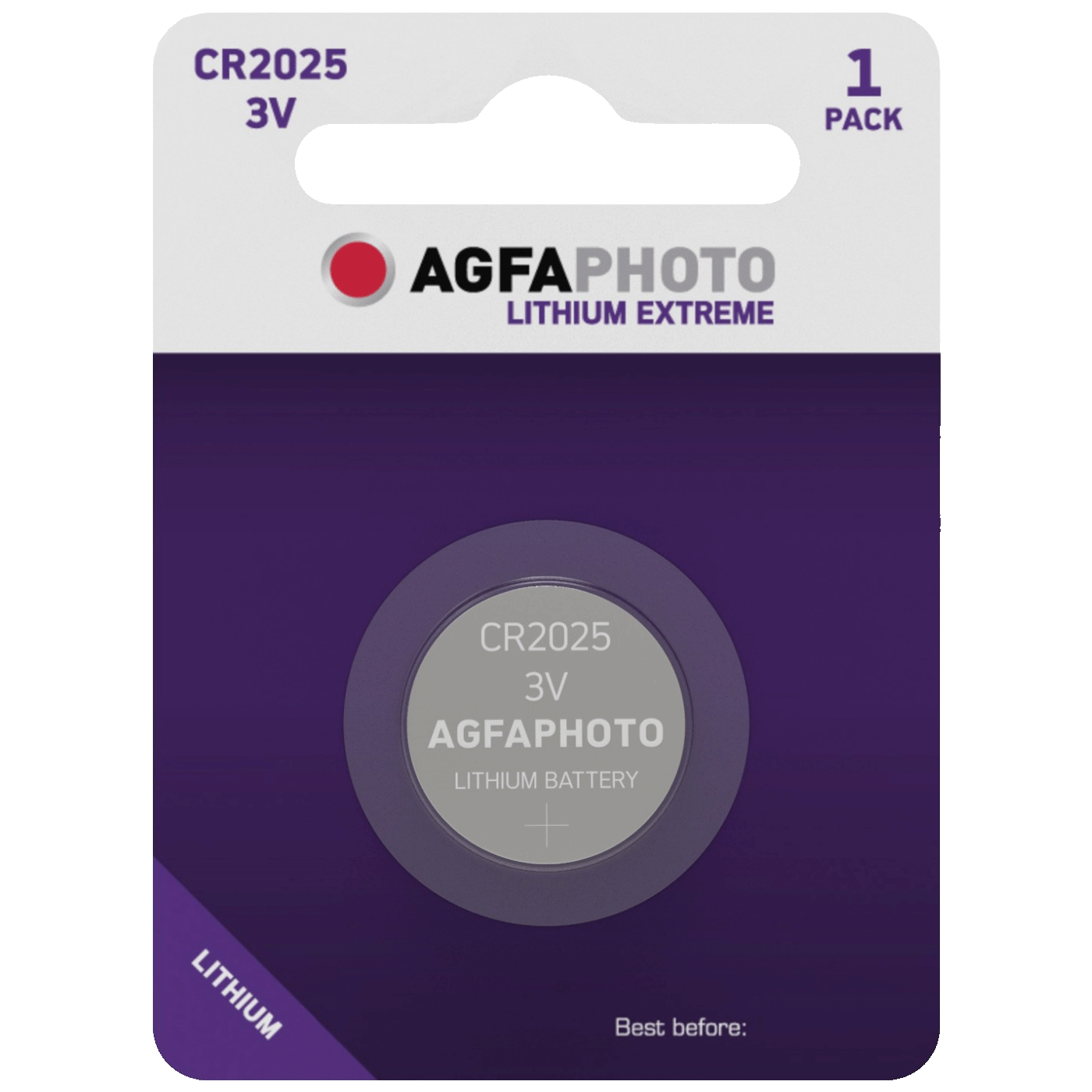 AgfaPhoto CR2025 Litijska Baterija 3V, 1 kom-0