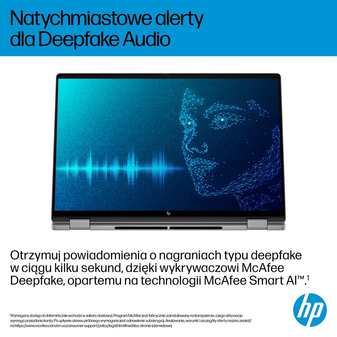 Laptop HP OmniBook X Flip 16-ar0016nw (16", Touch OLED, 2K, AMD Ryzen AI 5 340, 16GB, 1TB SSD, AMD Radeon 840M, Windows 11, Non-HR tipkovnica, Meteor Silver)-6