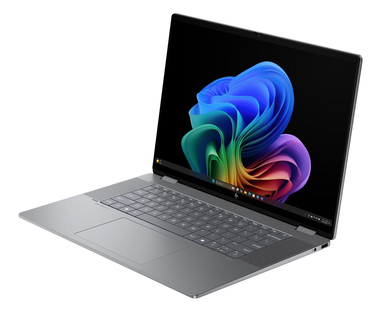 Laptop HP OmniBook X Flip 16-ar0016nw (16", Touch OLED, 2K, AMD Ryzen AI 5 340, 16GB, 1TB SSD, AMD Radeon 840M, Windows 11, Non-HR tipkovnica, Meteor Silver)-8