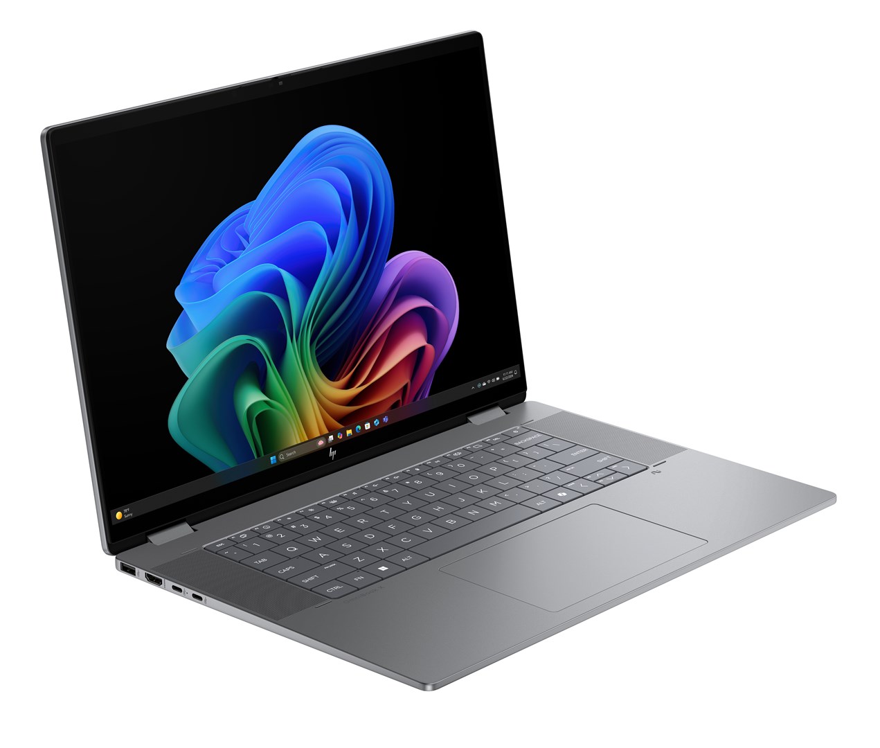 Laptop HP OmniBook X Flip 16-ar0016nw (16", Touch OLED, 2K, AMD Ryzen AI 5 340, 16GB, 1TB SSD, AMD Radeon 840M, Windows 11, Non-HR tipkovnica, Meteor Silver)-2