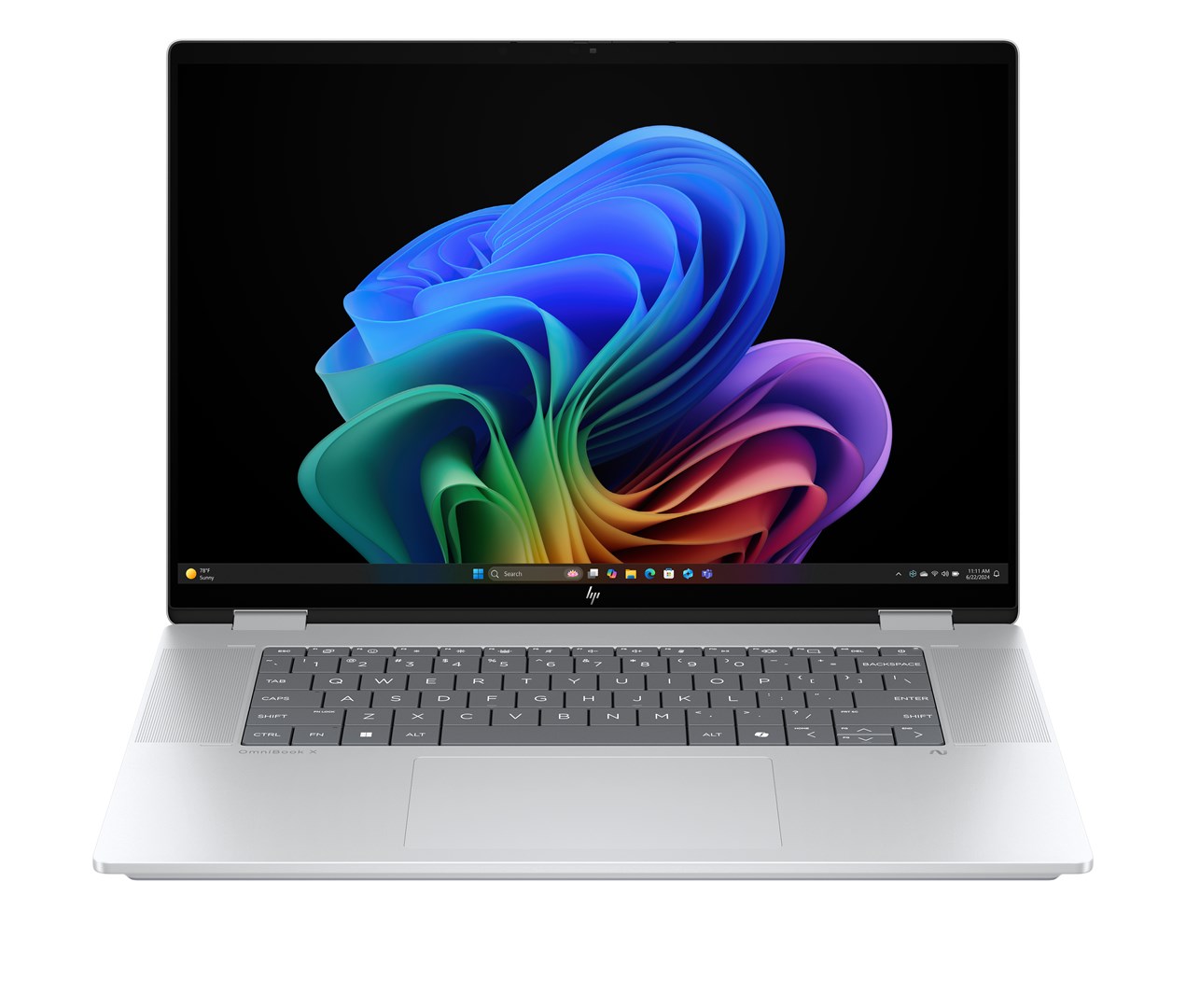 Laptop HP OmniBook X Flip 16-as0003nw (16", OLED, 3K, Intel Core Ultra 7 258V, 32GB, 1TB SSD, Intel Arc 140V, Windows 11, Non-HR tipkovnica, Srebrna)-1