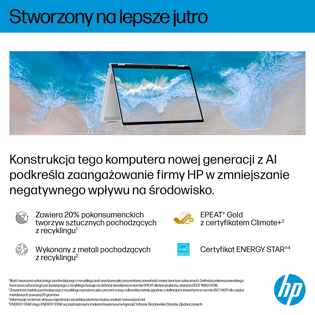 Laptop HP OmniBook X Flip 16-as0003nw (16", OLED, 3K, Intel Core Ultra 7 258V, 32GB, 1TB SSD, Intel Arc 140V, Windows 11, Non-HR tipkovnica, Srebrna)-11