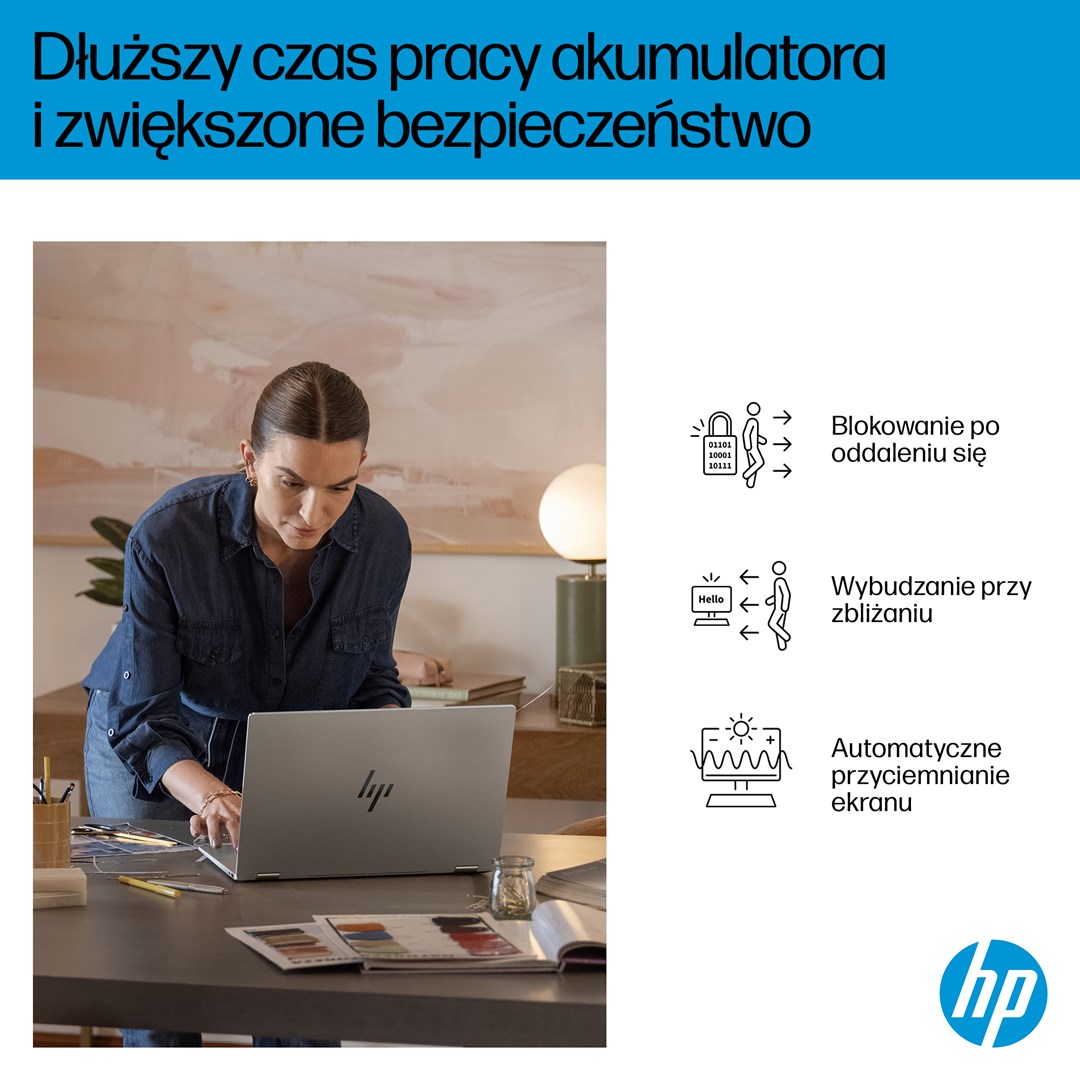 Laptop HP OmniBook X Flip 16-as0003nw (16", OLED, 3K, Intel Core Ultra 7 258V, 32GB, 1TB SSD, Intel Arc 140V, Windows 11, Non-HR tipkovnica, Srebrna)-12
