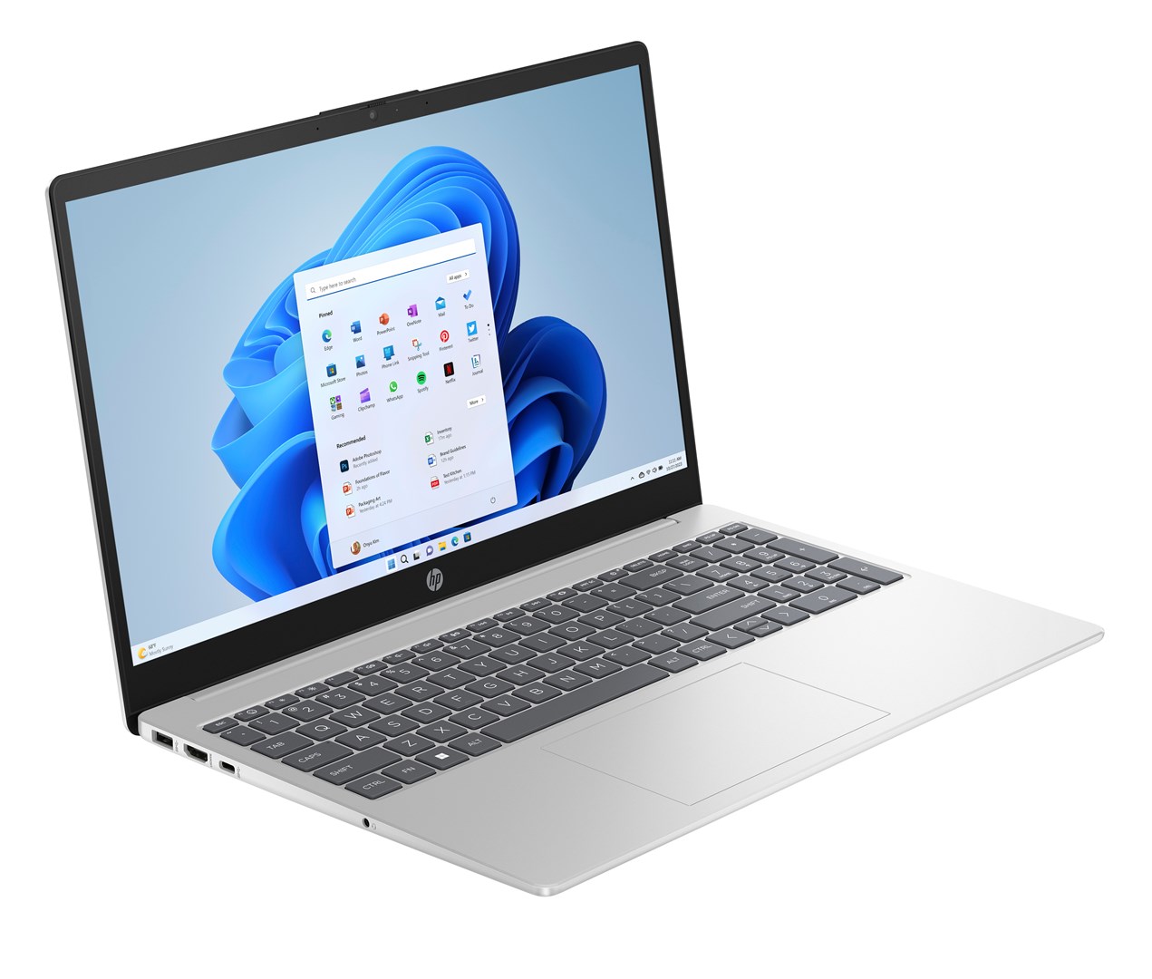 Laptop HP 15-fd1065nw (15.6", IPS, FHD, Intel Core Ultra 5 125H, 24GB, 512GB SSD, Intel Arc Graphics, Windows 11, Non-HR tipkovnica, Natural Silver)-1