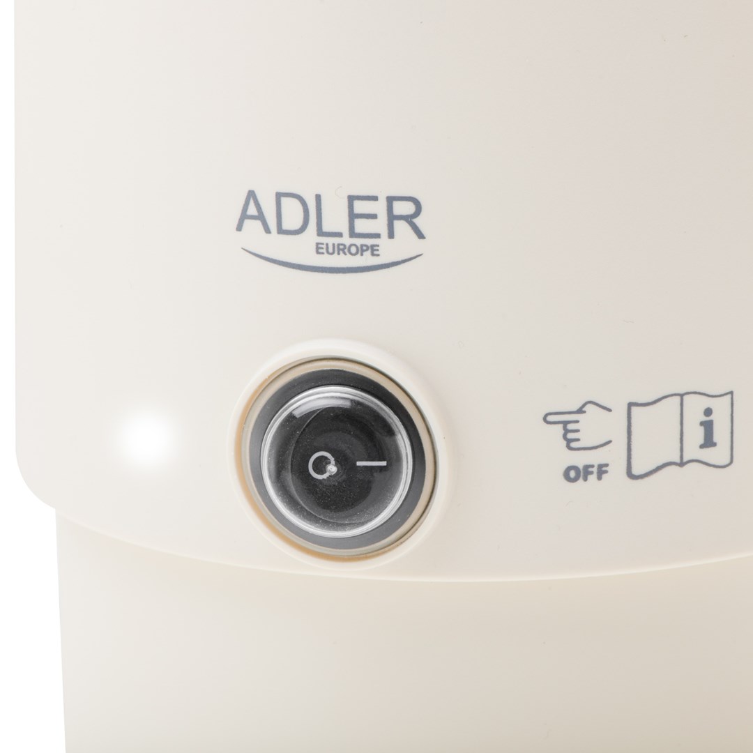 Kuhalo za vodu ADLER AD 1388b (1.0 L, 1200 W), bež boja-11