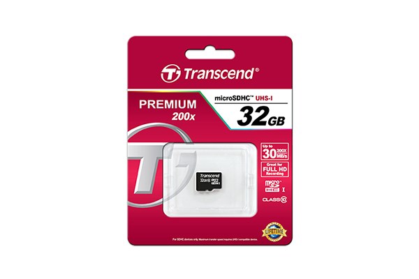 Transcend 32GB microSDHC Class 10 memorijska kartica s adapterom-1