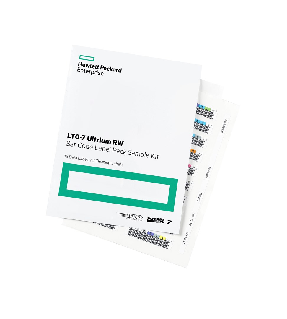 Naljepnice s barkodom HPE za LTO-7 Ultrium RW kazete (Q2012A)-0