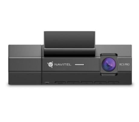 Auto kamera NAVITEL RC3 PRO (3-kanalna, Full HD, GPS, Wi-Fi)
