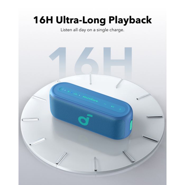 Prijenosni Bluetooth zvučnik ANKER Soundcore Select 2S plava boja-4