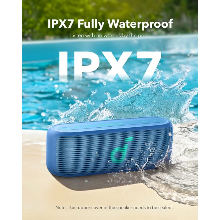 Prijenosni Bluetooth zvučnik ANKER Soundcore Select 2S plava boja-3