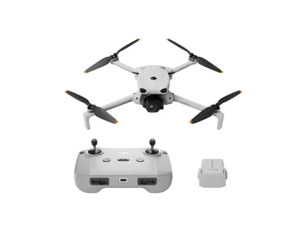 Dron DJI Lito X1 (DJI RC-N3) (1/1.3" CMOS, 4K HDR, do 36 min leta, 42 GB, siva boja)-11