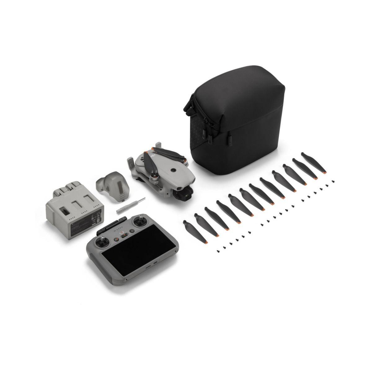 Dron DJI Lito X1 Fly More Combo (DJI RC 2) (1/1.3" CMOS, 4K HDR, do 36 min leta, 42 GB, siva boja)