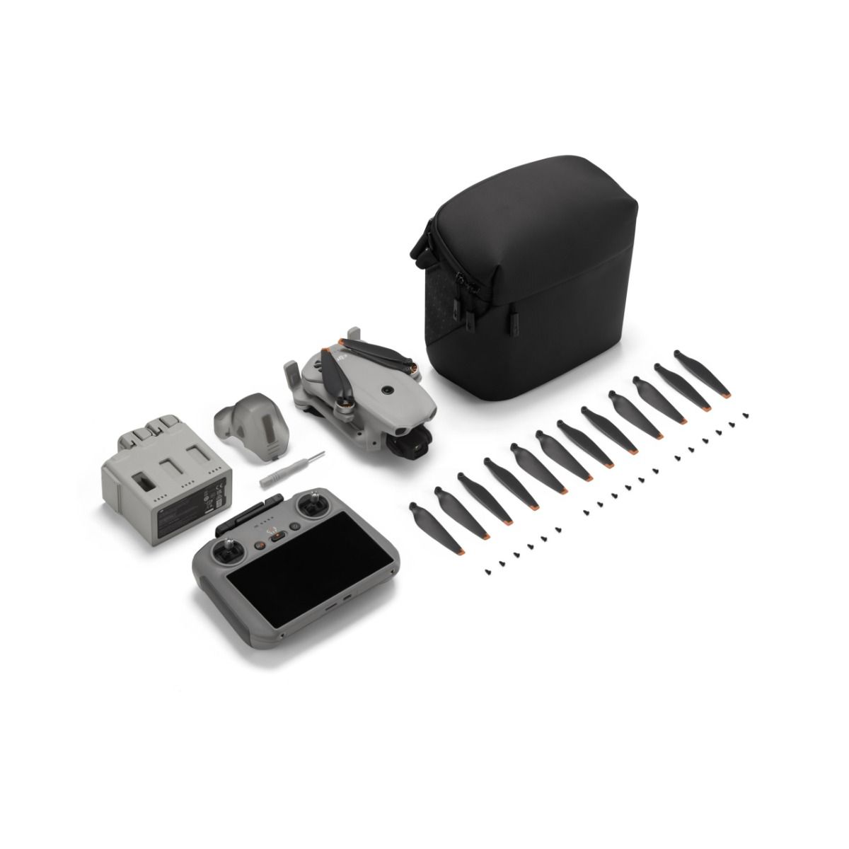 Dron DJI Lito X1 Fly More Combo Plus (DJI RC 2) (1/1.3" CMOS, 4K HDR, do 52 min leta, 42 GB, siva boja)-0