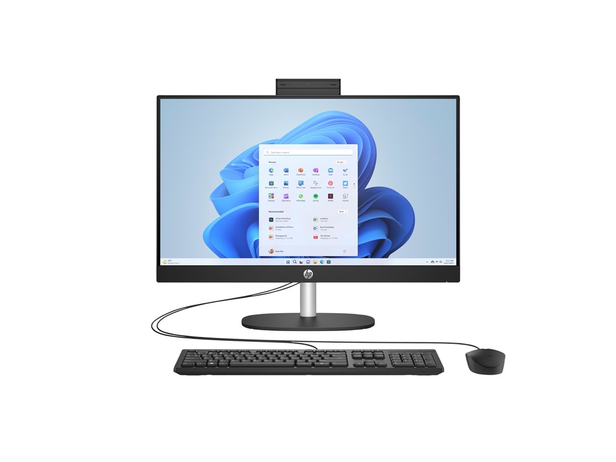 HP AiO 24-cr0048ny 23.8" FHD, Ryzen 5 7520U, 16GB DDR5, 512GB SSD, Radeon, WiFi/BT+ Win 11 Pro + 3Y-0