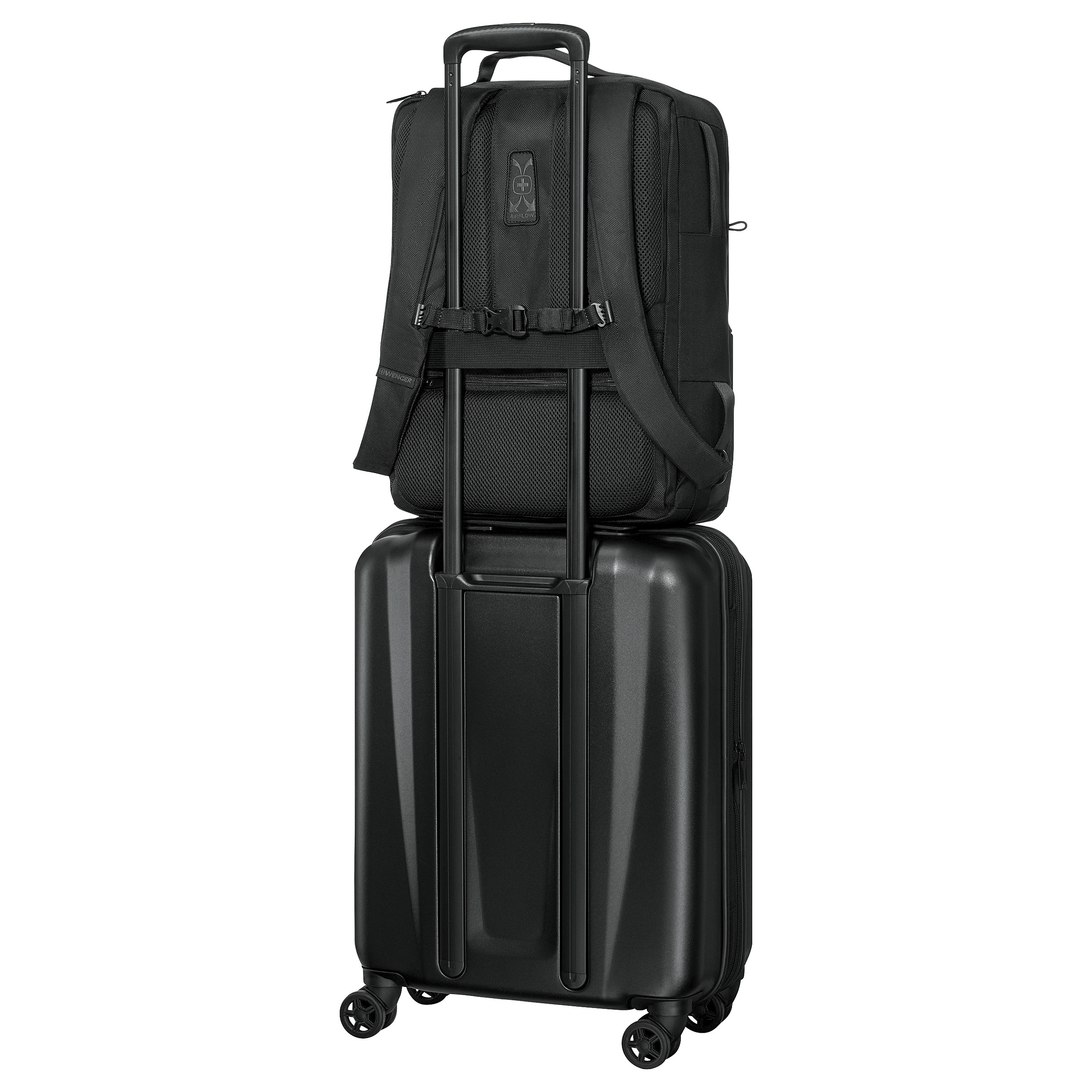 Ruksak za prijenosno računalo WENGER UrbanOne Travel 15.6" crna boja-5