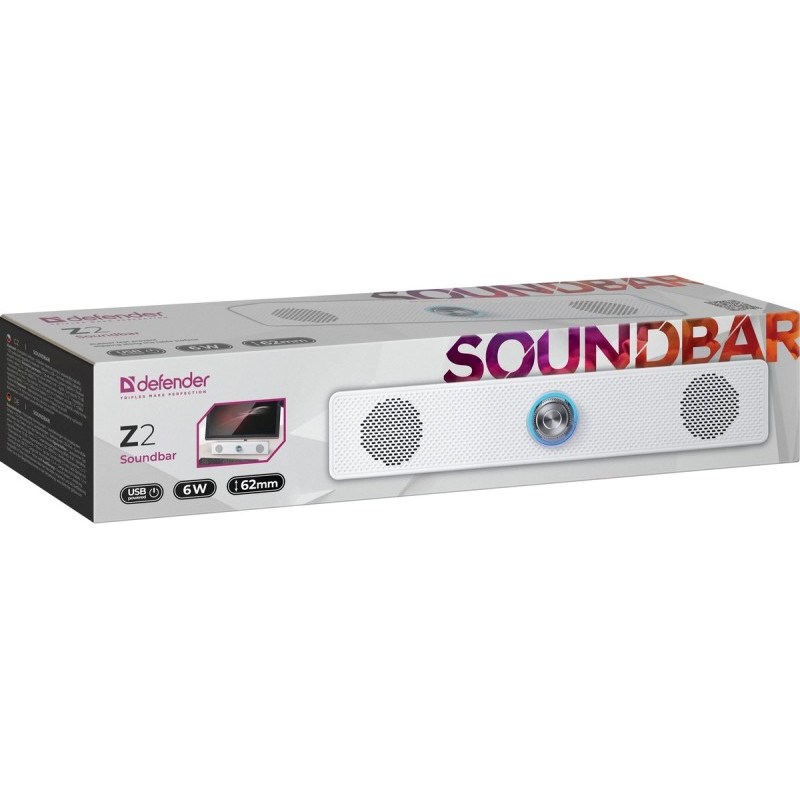 Zvučnik DEFENDER Soundbar Z2 6W LED bijela boja-5