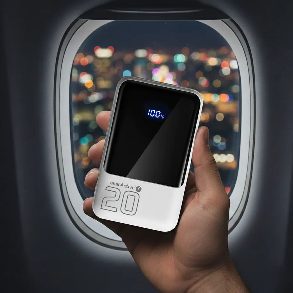 EVERACTIVE POWERBANK 20 000MAH 22,5W QC4+ EB-20Q-4