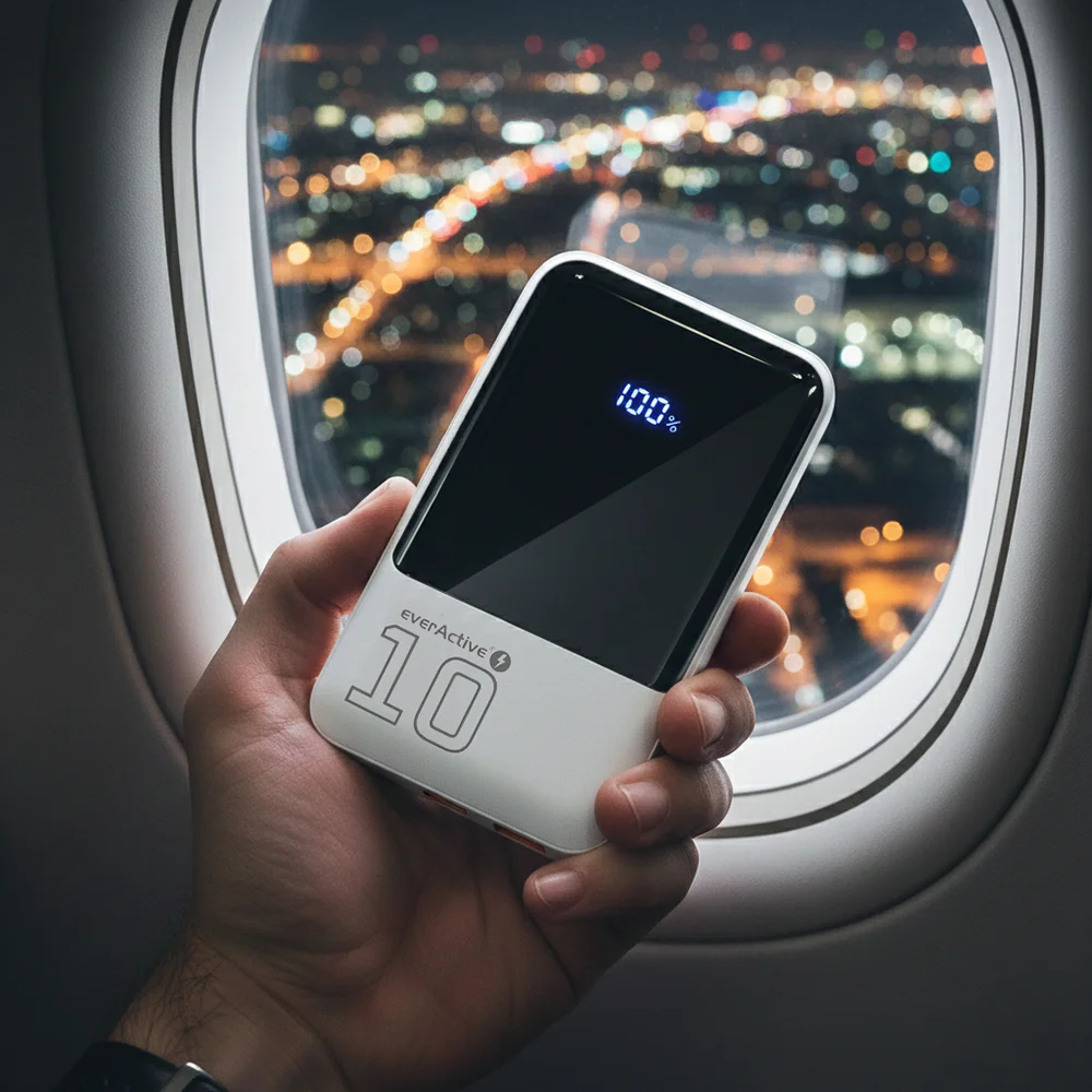 EVERACTIVE POWERBANK 10 000MAH 22,5W QC4+ EB-10Q-5