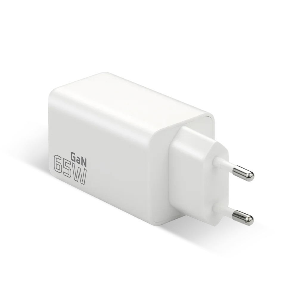 USB punjač EVERACTIVE SC-655Q 65W GaN bijela boja (USB-C PD, USB-A QC4+)-2