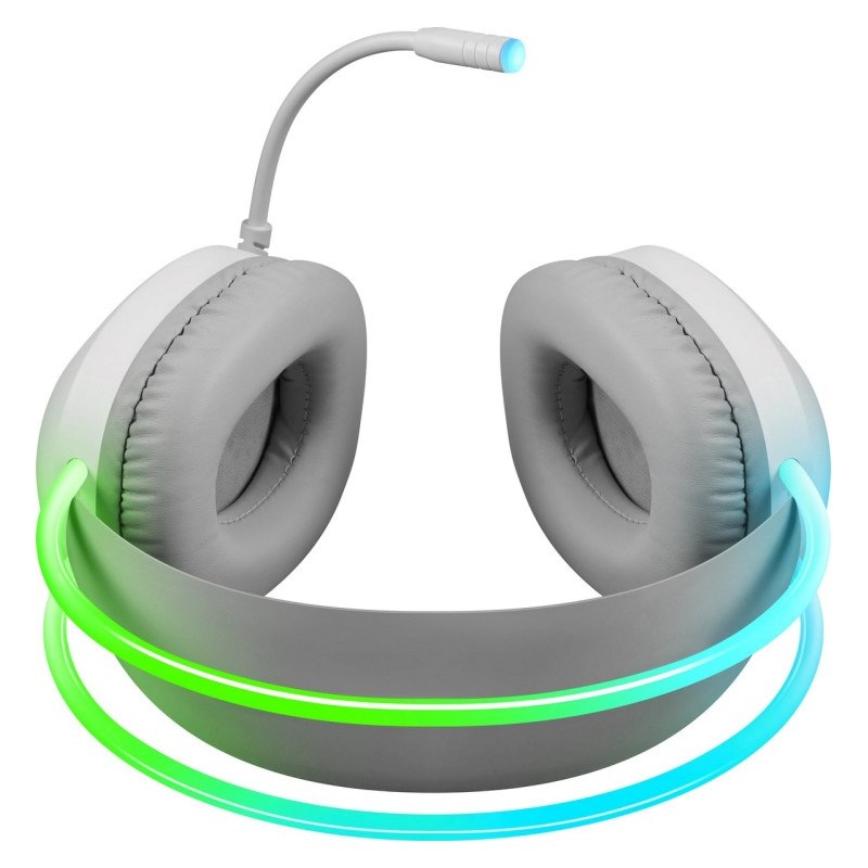 Slušalice DEFENDER Eclipse RGB (Žično, mikrofon, USB-A, Bijela)-5