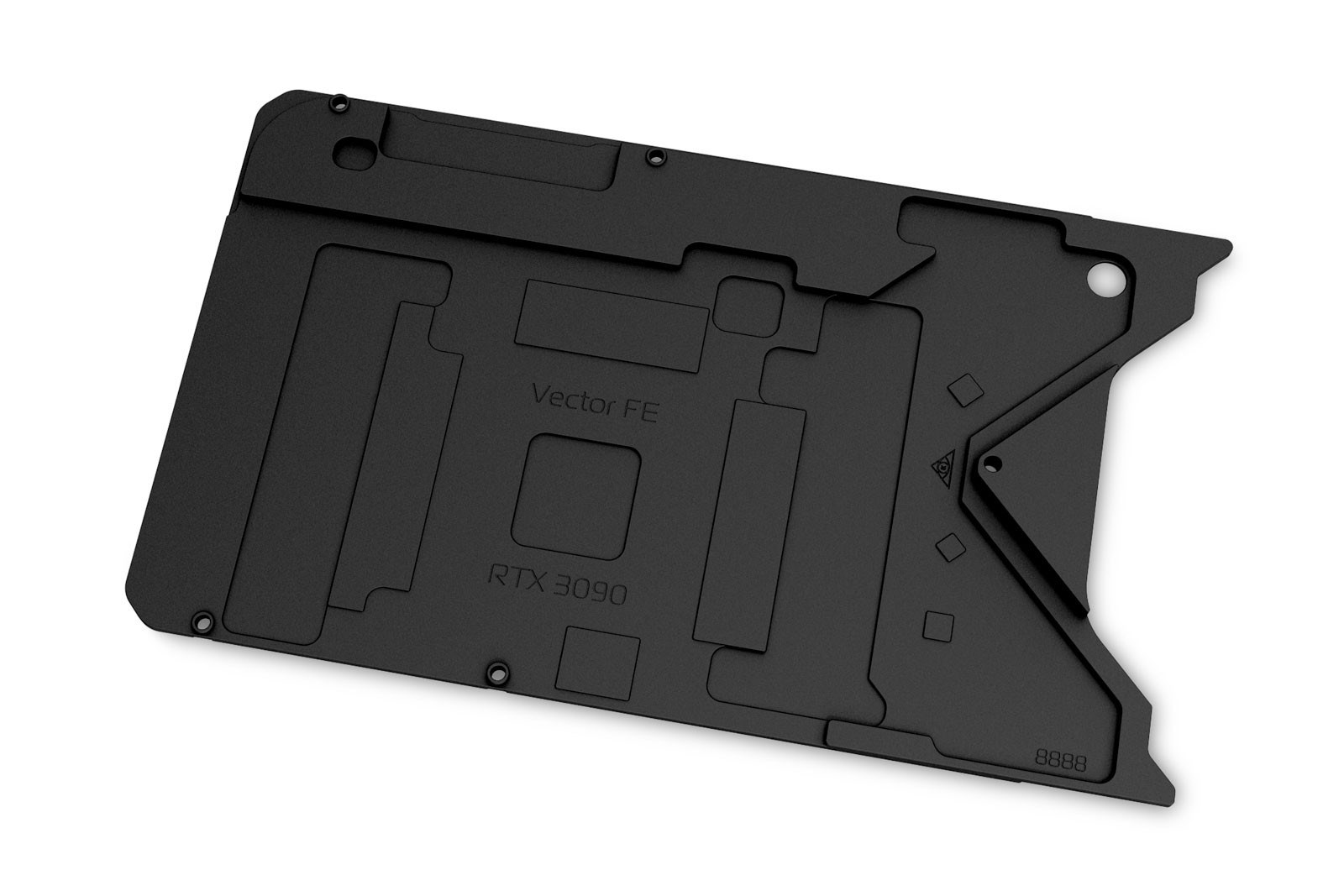 Stražnja ploča EK WATER BLOCKS Quantum Vector FE RTX 3090 Ti Backplate, crna boja