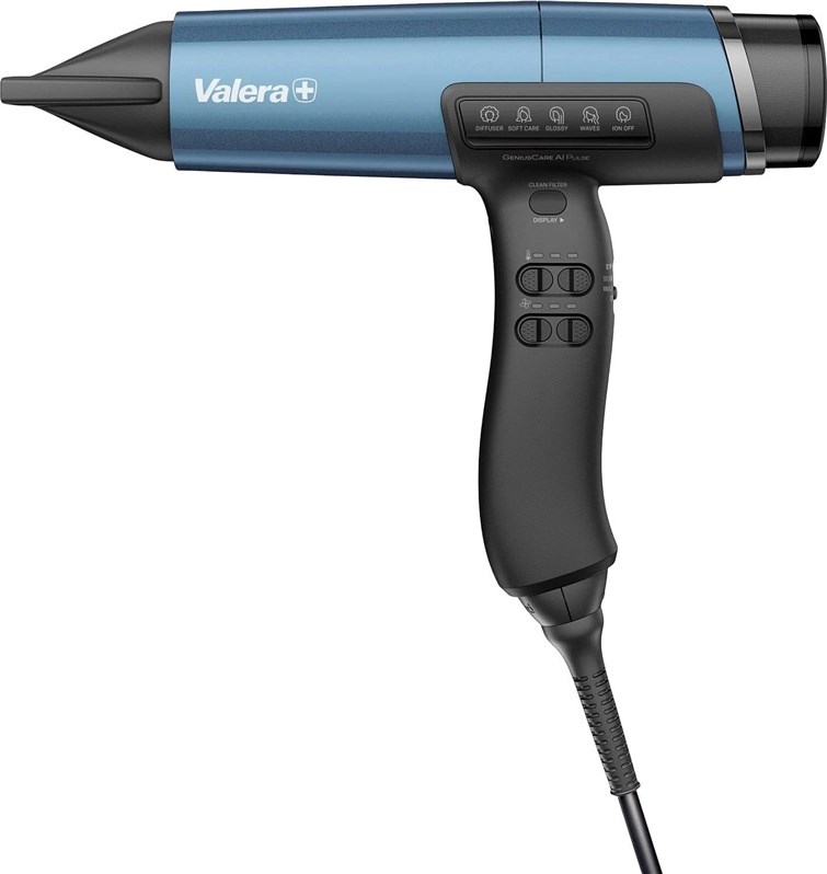Zidno sušilo za kosu VALERA Action Super Plus 1600 (1600W) crna boja-0