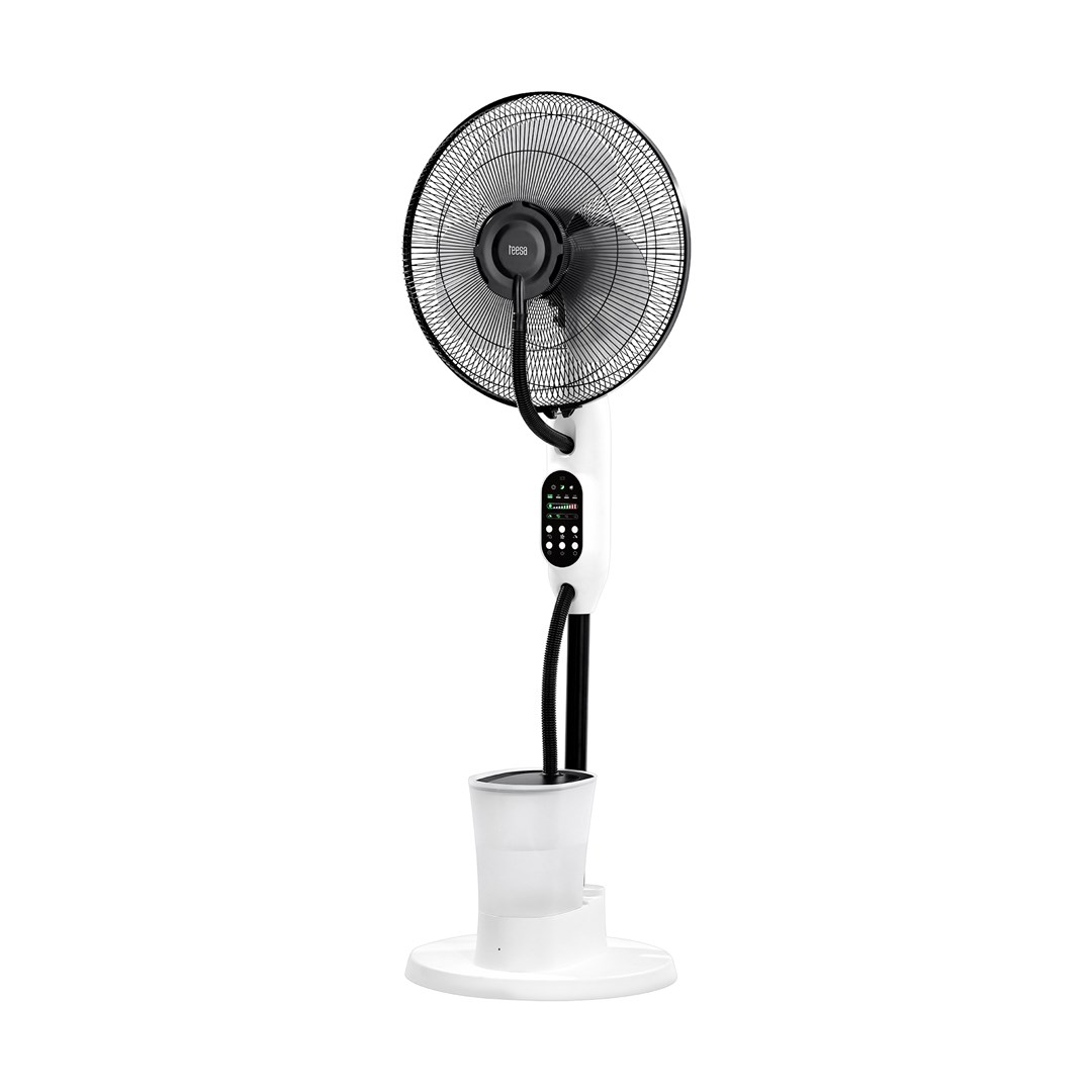 Ventilator samostojeći TEESA TSA8042 s funkcijom maglice, bijela boja
