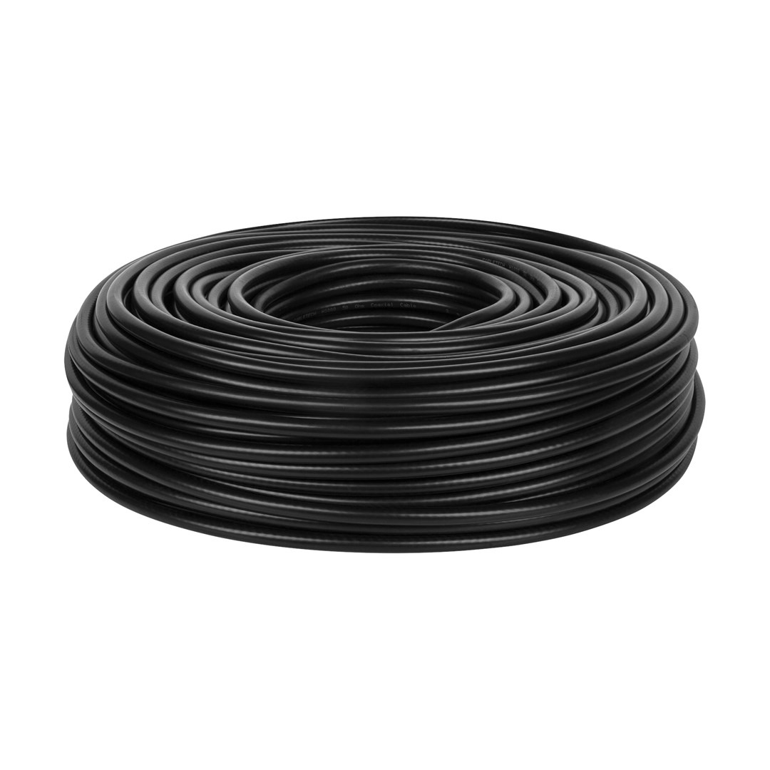 Cabletech H1000 koaksijalni kabel, 100m, crni