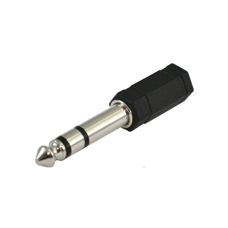 SSQ HA1 SS-1820 Audio Adapter, 3.5mm ženski na 6.3mm muški, crni