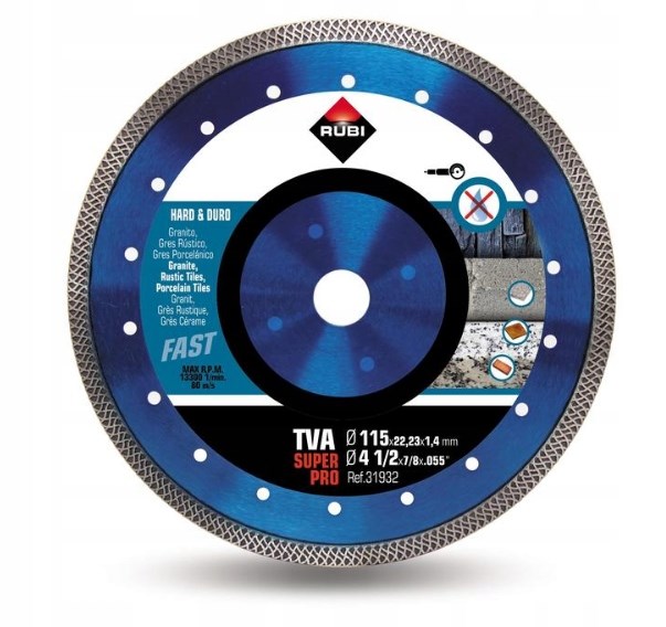 Dijamantna rezna ploča RUBI TVH-200 SUPERPRO (200 mm)