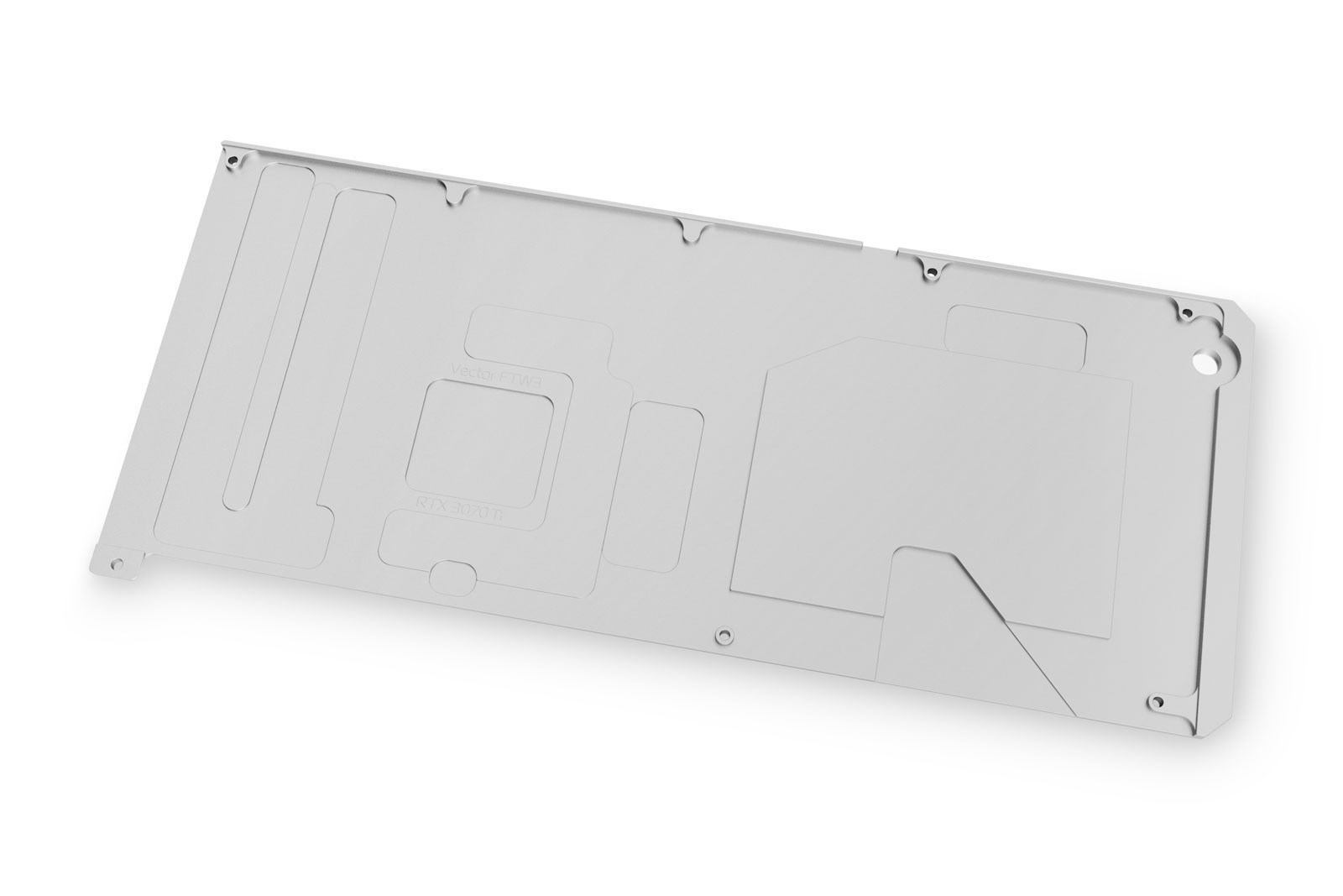 Stražnja ploča EK WATER BLOCKS Quantum Vector FTW3 RTX 3070 Ti, crna boja-1