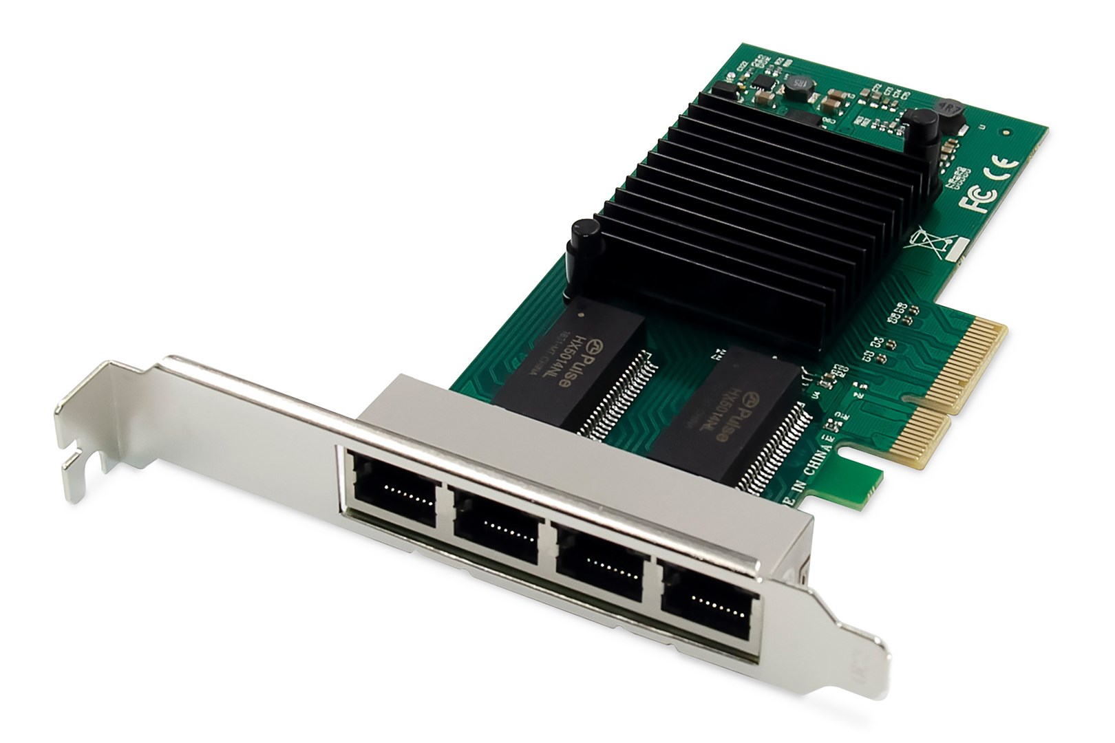 Mrežna kartica DIGITUS 4-portna Gigabit Ethernet PCI Express (Intel I350)