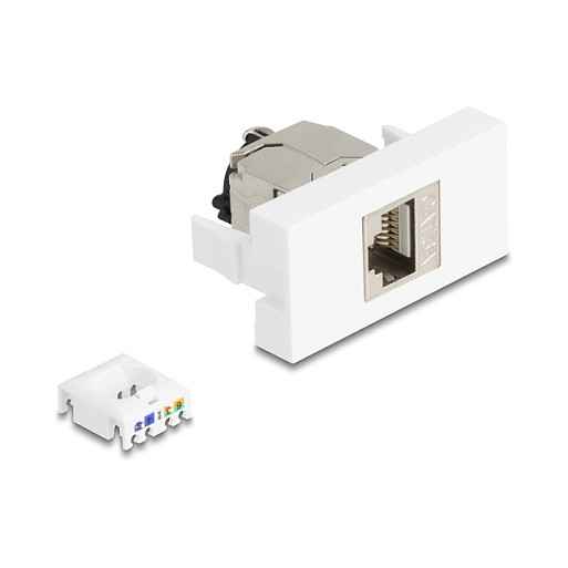 Delock Easy 45 Modul RJ45 Cat.6A STP, LSA