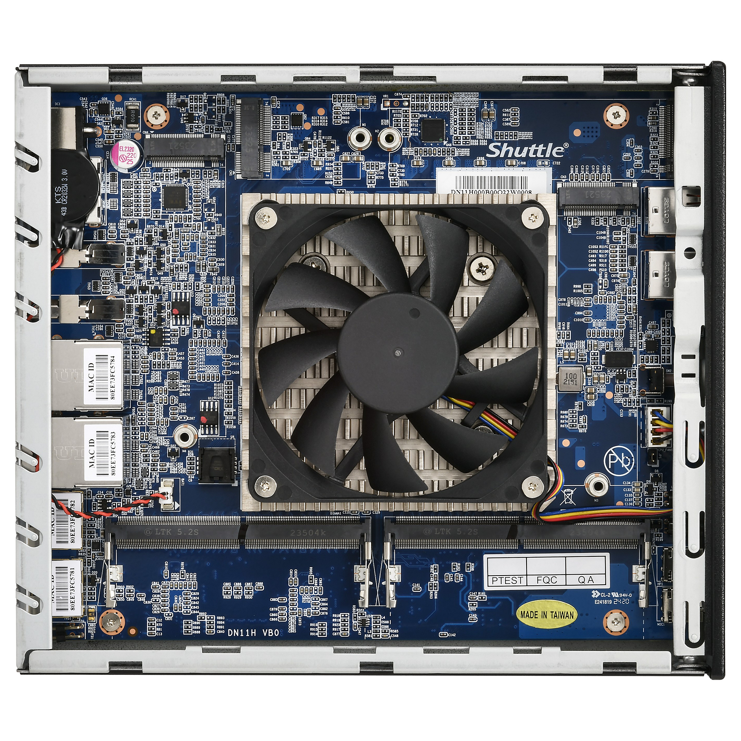 Barebone računalo SHUTTLE XPC slim DN11H7-6