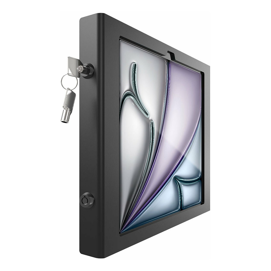 Zidni nosač s kućištem COMPULOCKS Apex za MacBook Air 13" M2/M3, crna boja-2