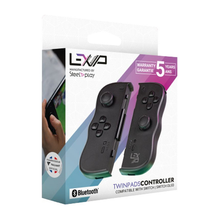 Bežični kontroleri LEXIP Adventure Twinpads za Nintendo Switch (crna boja)-3