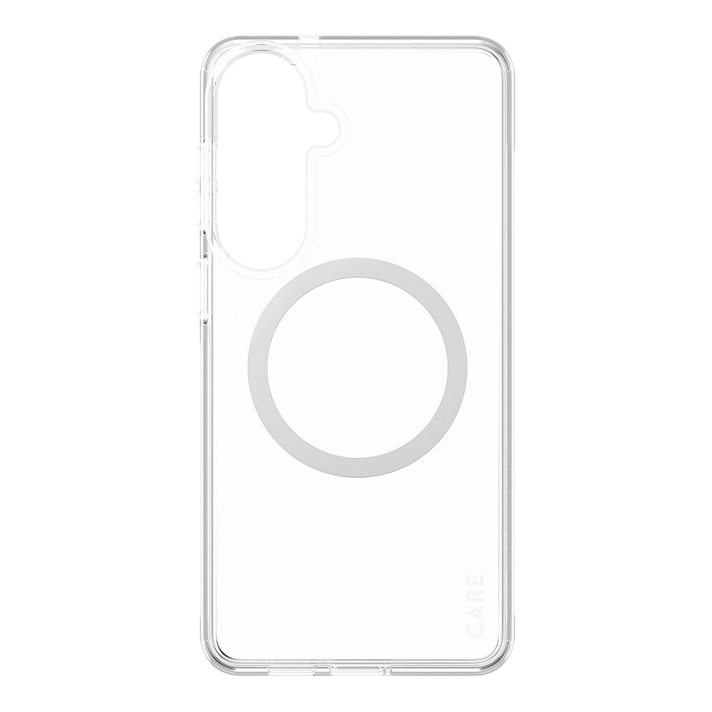 CARE Urban Explorer Case Clear w. White Qi Samsung Galaxy S26+-3