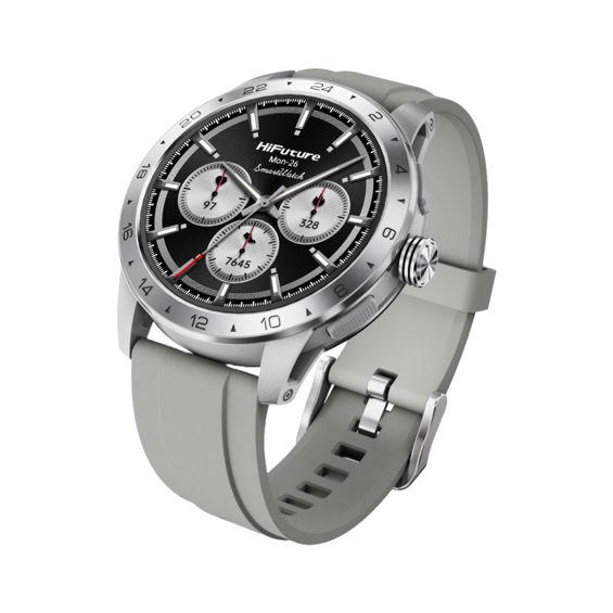 Pametni sat HIFUTURE Flex2 Silver (1.39" FHD, Bluetooth pozivi, IP68, srebrna boja)-6