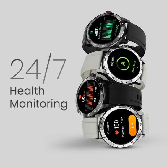 Pametni sat HIFUTURE Flex2 Silver (1.39" FHD, Bluetooth pozivi, IP68, srebrna boja)-8