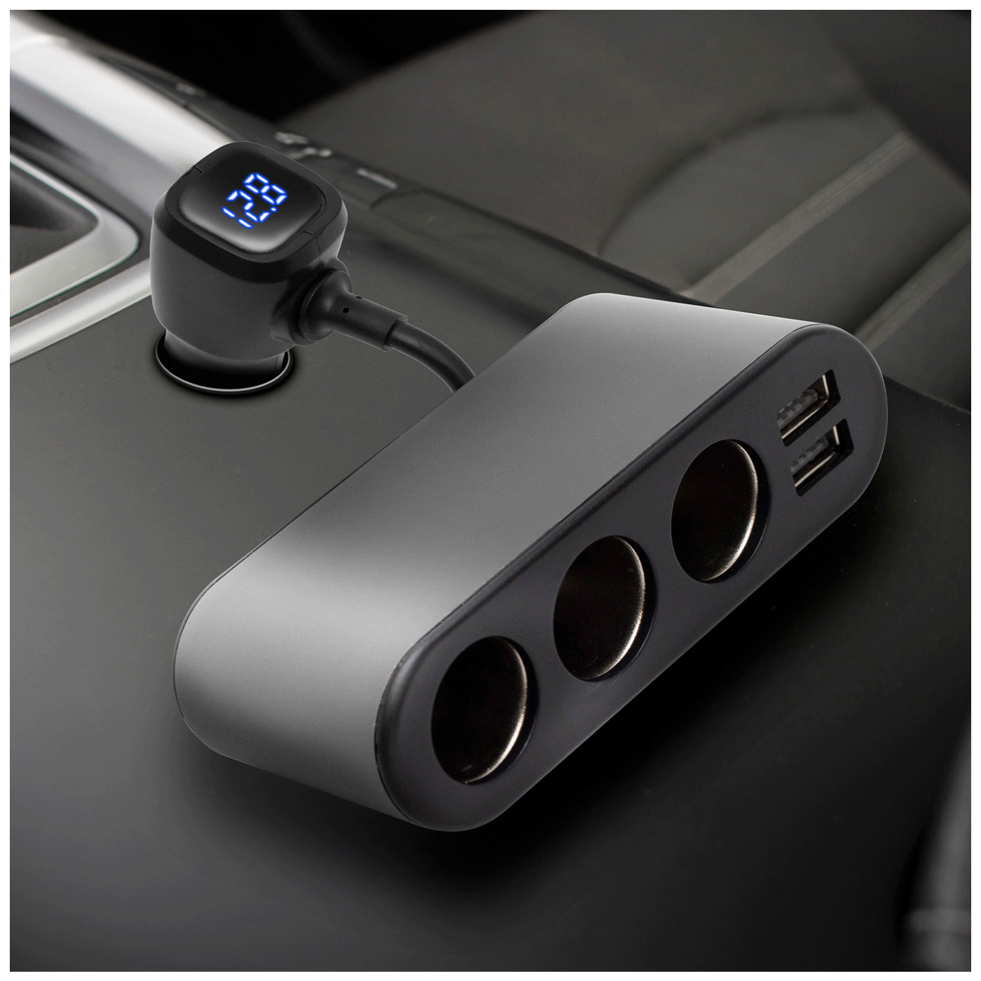 Auto razdjelnik i USB punjač SAL SAU80W (3x 12/24V, 2x USB, 80W)-3