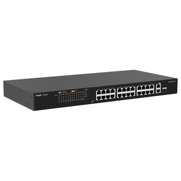 Ruijie Networks RG-ES126FGS-P network switch Unmanaged L2 Gigabit Ethernet (10/100/1000) Power over Ethernet (PoE) Black-8
