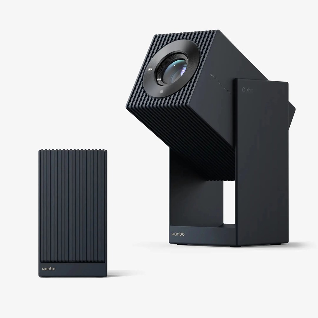 Projektor WANBO Cube 2 Pro (500 ANSI, Full HD, LCD) crna boja-3