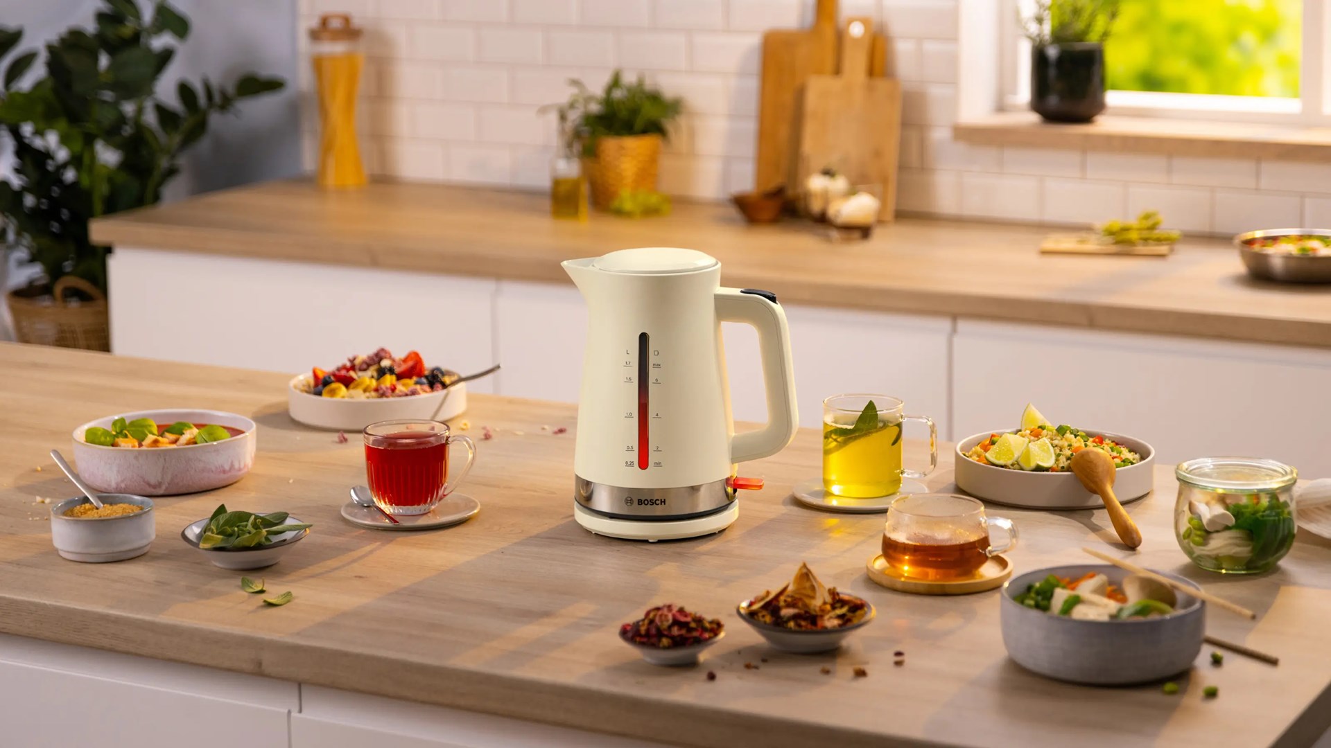 Kuhalo za vodu BOSCH MyMoment TWK2M167 (1.7 L, 2400 W, krem boja)-8