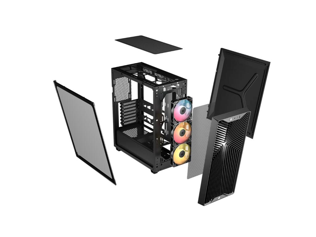 Kućište za računalo CORSAIR 3200D RS ARGB AIRFLOW Mid-Tower crna boja-1