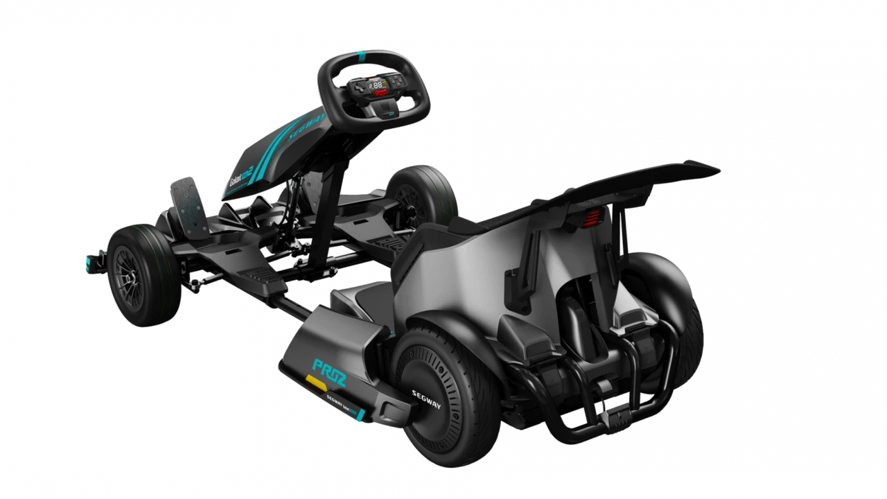 Električni go-kart SEGWAY Gokart Pro 2, 43 km/h, domet 25 km, 4800 W, 432 Wh, crna boja-1