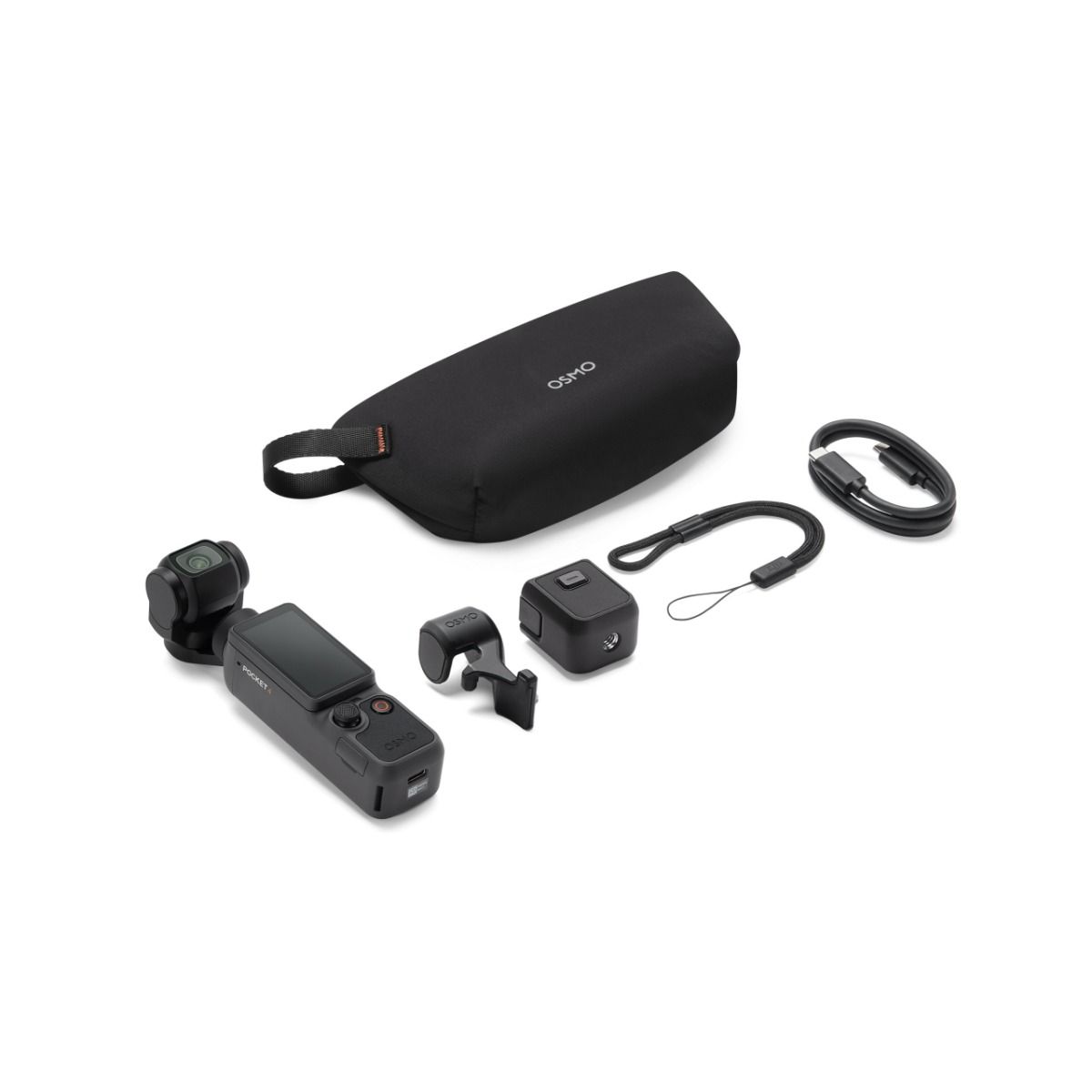 Kamera DJI Osmo Pocket 4 Standard Combo (1" CMOS, 4K/240fps, 107 GB, crna boja)-4