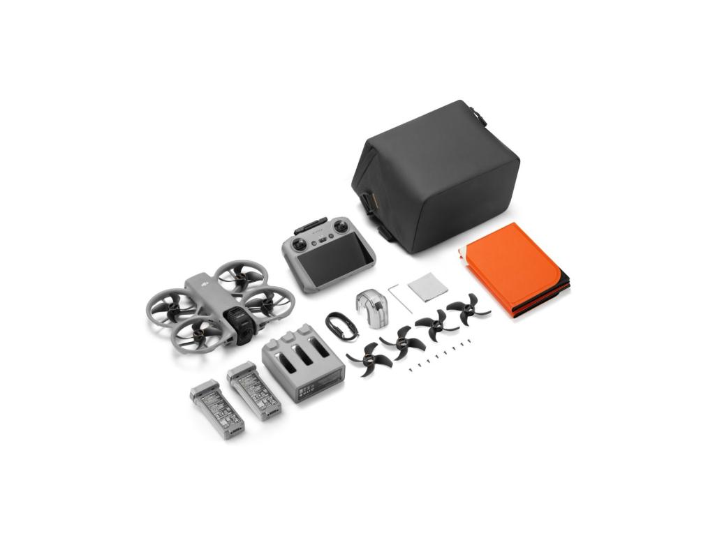 Dron DJI Avata 360 Fly More Combo (DJI RC 2) (Dual 1/1.1" CMOS, 8K HDR 360°, do 23 min leta, 42 GB, siva boja)-1