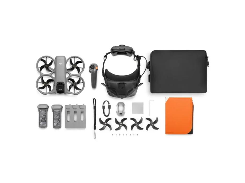 Dron DJI Avata 360 Motion Fly More Combo (DJI Goggles N3) (Dual 1/1.1" CMOS, 8K HDR 360°, do 23 min leta, 42 GB, siva boja)-1
