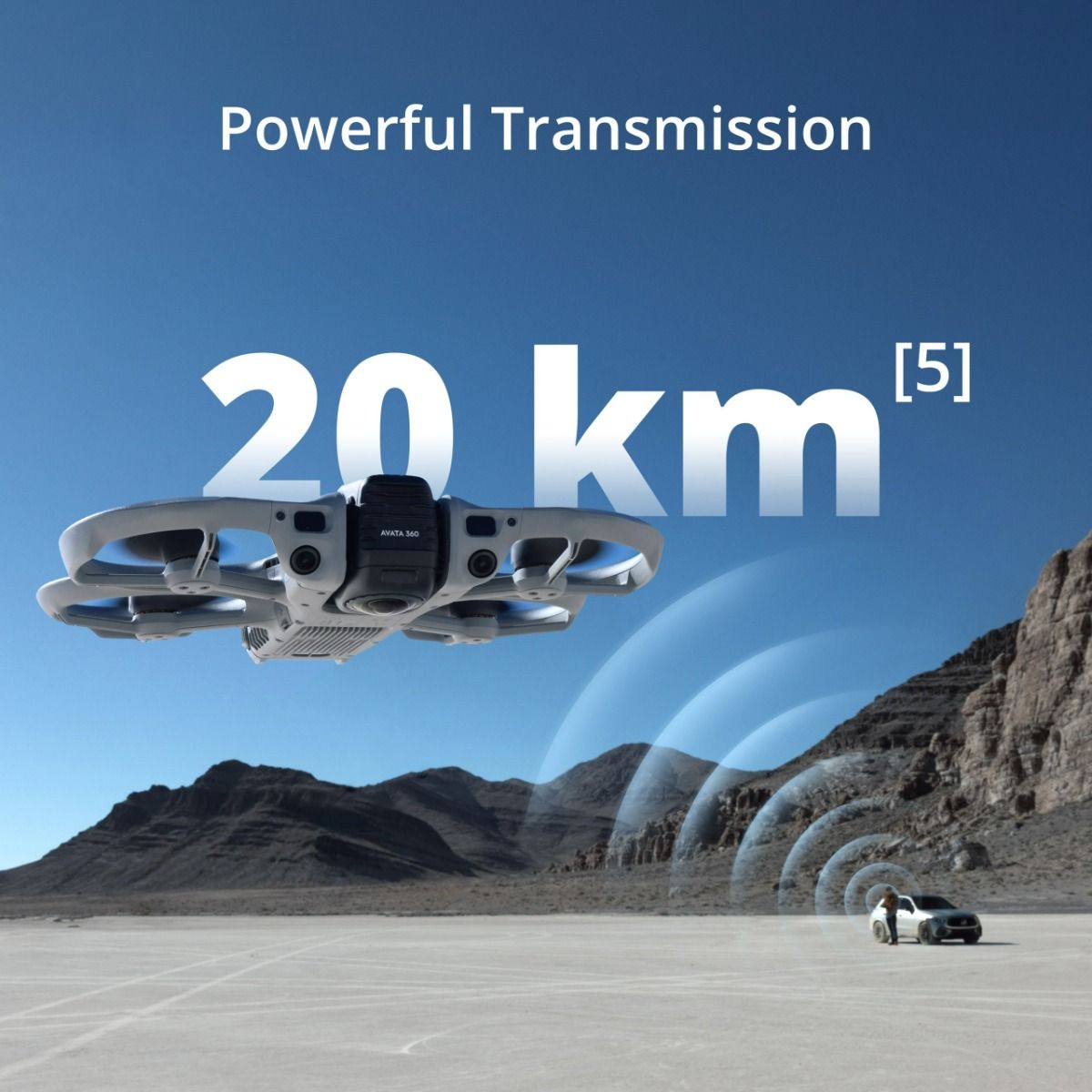 Dron DJI Avata 360 Motion Fly More Combo (DJI Goggles N3) (Dual 1/1.1" CMOS, 8K HDR 360°, do 23 min leta, 42 GB, siva boja)-4