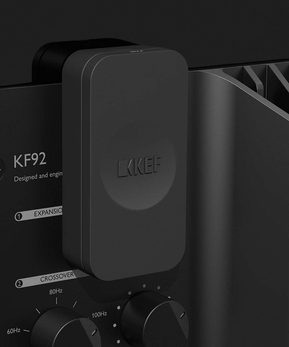 Bežični prijemnik za subwoofer KEF KW1 RX (5.8GHz, 24-bit/48kHz, domet do 30m, crna boja)-1